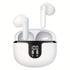 Wireless Earphones with HIFI Stereo Sound, Effortless Auto-Connection, Premium Noise Isolation, Generous Battery Capacity & LED Battery Monitor for Unparalleled Audio Experience