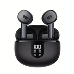 Wireless Earphones with HIFI Stereo Sound, Effortless Auto-Connection, Premium Noise Isolation, Generous Battery Capacity & LED Battery Monitor for Unparalleled Audio Experience