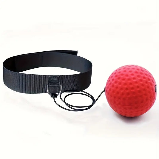 Durable Head-Mounted Boxing Speed Ball for Beginners & Youngsters - Ideal for Home Use with Plastic Construction