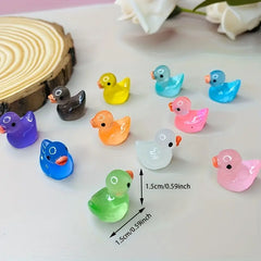 20pcs Glow-in-the-dark Duckling, Color Random