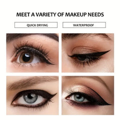 1PC Quick-dry Eyeliner Pencil Makeup Long Lasting Smooth Matte Eye Liner Waterproof Anti Smudge Liquid Eyeliner Pen Eyes Cosmetics