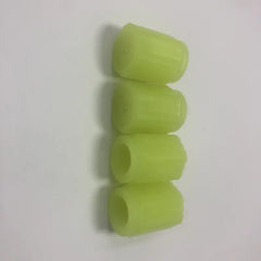 4pcs Glow-in-the-Dark Valve Stem Caps for Cars & Bikes - Fit, Waterproof PVC Tire Valve Covers, Decorative Auto Accessories