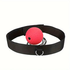 Durable Head-Mounted Boxing Speed Ball for Beginners & Youngsters - Ideal for Home Use with Plastic Construction