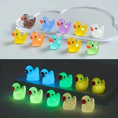 20pcs Glow-in-the-dark Duckling, Color Random