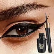 Ultra-Fine Waterproof Black Liquid Eyeliner Pen - Long-Lasting, Quick-Dry, Sweat-Resistant & Smudge-Proof