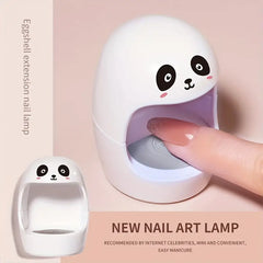 Ultra-Cute Mini UV LED Nail Lamp - Quick Dry Gel Polish, Portable USB Powered Manicure Light for DIY Home Nail Art